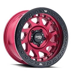 17x9 DIRTY LIFE ENIGMA RACE 6x135 Offset ( - 12) Center Bore (87.1) Style #9313 | 9313 - 7936R12 - Black Patch Performance - DIRT93137936R12