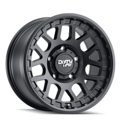 17x9 DIRTY LIFE MESA 6x135 Offset ( - 12) Center Bore (87.1) Style #9306 | 9306 - 7936MB12 - Black Patch Performance - DIRT93067936MB12