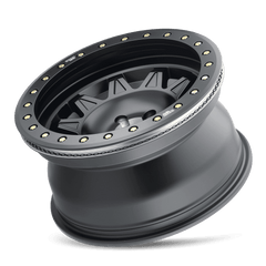 17x9 DIRTY LIFE ROADKILL RACE 6x5.5 Offset ( - 14) Center Bore (106) Style #9302 | 9302 - 7983MB14 - Black Patch Performance - DIRT93027983MB14
