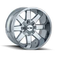 17x9 ION 141 8x6.5 8x170 Offset (18) Center Bore (130.8) Style #141 | 141 - 7976C18 - Black Patch Performance - ION1417976C18