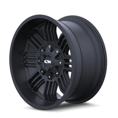 17x9 ION 144 8x170 Offset ( - 12) Center Bore (125.2) Style #144 | 144 - 7970MB - Black Patch Performance - ION1447970MB