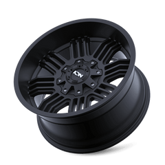 17x9 ION 144 8x170 Offset ( - 12) Center Bore (125.2) Style #144 | 144 - 7970MB - Black Patch Performance - ION1447970MB