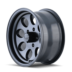 17x9 ION 171 5x4.5 Offset (0) Center Bore (83.82) Style #171 | 171 - 7965MB - Black Patch Performance - ION1717965MB