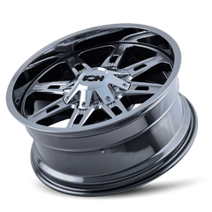 17x9 ION 184 8x6.5 8x170 Offset (18) Center Bore (130.8) Style #184 | 184 - 7976C18 - Black Patch Performance - ION1847976C18