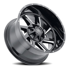 17x9 Luxxx HD LHD14 6x135 6x5.5 Offset (6) Center Bore (106.1) LHD141796135139.7+6G - A1 - Black Patch Performance - LUXXLHD141796135139.7+6GA1