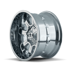 17x9 MAYHEM COMBAT 5x4.5 5x5 Offset (18) Center Bore (87) Style #8105 | 8105 - 7956C18 - Black Patch Performance - MAYH81057956C18