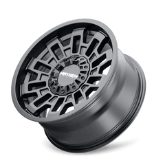 17x9 MAYHEM CORTEX 6x135 6x5.5 Offset ( - 12) Center Bore (106) Style #8113 | 8113 - 7937MB - Black Patch Performance - MAYH81137937MB