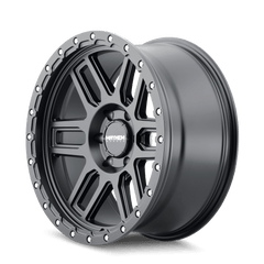 17x9 MAYHEM DELTA 5x5.5 Offset (0) Center Bore (108.1) Style #8304 | 8304 - 7985MB - Black Patch Performance - MAYH83047985MB