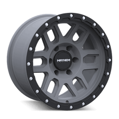 17x9 MAYHEM DELTA 6x135 Offset (0) Center Bore (87.1) Style #8304 | 8304 - 7936MGT - Black Patch Performance - MAYH83047936MGT