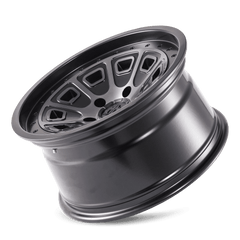 17x9 MAYHEM FLAT IRON 6x135 Offset ( - 12) Center Bore (87.1) Style #8301 | 8301 - 7936TM - Black Patch Performance - MAYH83017936TM