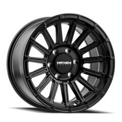 17x9 MAYHEM GRANITE 6x135 Offset (0) Center Bore (87.1) Style #8309 | 8309 - 7936MZ - Black Patch Performance - MAYH83097936MZ