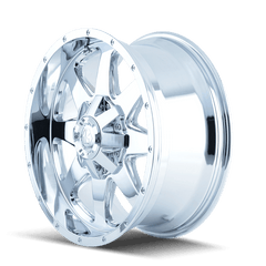 17x9 MAYHEM TANK 6x135 6x5.5 Offset (18) Center Bore (106) Style #8040 | 8040 - 7937C18 - Black Patch Performance - MAYH80407937C18