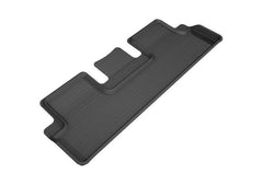 18 - 19 Tesla 3 Floor Mat Set - Rear - Black Patch Performance - 3DMAL1TL00421509