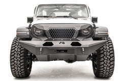 18 - 21 Jeep Wrangler Bumper - Front - Black Patch Performance - FABFGR46101