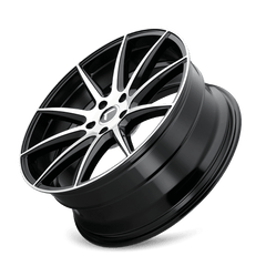 18x8 KRAZE COSMOS 5x4.25 Offset (40) Center Bore (63.5) Style #KR194 | KR194 - 8831BM40 - Black Patch Performance - KRAZKR1948831BM40
