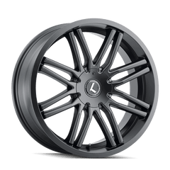 18x8 KRAZE CRAY 5x110 5x115 Offset (40) Center Bore (73) Style #KR141 | KR141 - 8811B40 - Black Patch Performance - KRAZKR1418811B40