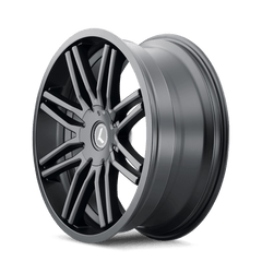18x8 KRAZE CRAY 5x110 5x115 Offset (40) Center Bore (73) Style #KR141 | KR141 - 8811B40 - Black Patch Performance - KRAZKR1418811B40