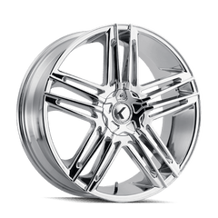 18x8 KRAZE HELLA 5x4.5 5x120 Offset (40) Center Bore (74.1) Style #KR157 | KR157 - 8804C40 - Black Patch Performance - KRAZKR1578804C40