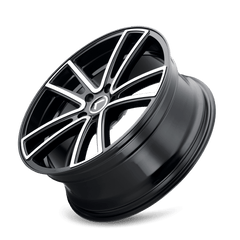 18x8 KRAZE LUSSO 5x112 Offset (40) Center Bore (66.56) Style #KR190 | KR190 - 8845BM40 - Black Patch Performance - KRAZKR1908845BM40