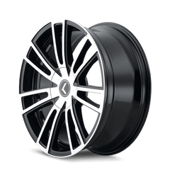 18x8 KRAZE SPECTRA 5x112 5x120 Offset (40) Center Bore (74.1) Style #KR183 | KR183 - 8809BM40 - Black Patch Performance - KRAZKR1838809BM40