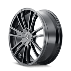 18x8 KRAZE SPECTRA 5x112 5x120 Offset (40) Center Bore (74.1) Style #KR183 | KR183 - 8809GB40 - Black Patch Performance - KRAZKR1838809GB40