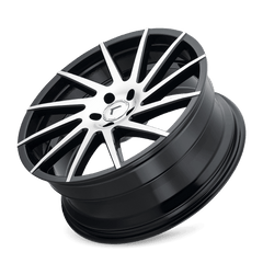 18x8 KRAZE SPINNER 5x4.5 Offset (40) Center Bore (74.1) Style #KR181 | KR181 - 8865BM40 - Black Patch Performance - KRAZKR1818865BM40
