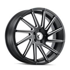 18x8 KRAZE SPINNER 5x4.5 Offset (40) Center Bore (74.1) Style #KR181 | KR181 - 8865M40 - Black Patch Performance - KRAZKR1818865M40