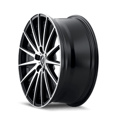 18x8 KRAZE STUNNA 5x4.25 Offset (40) Center Bore (63.5) Style #KR191 | KR191 - 8831BM40 - Black Patch Performance - KRAZKR1918831BM40