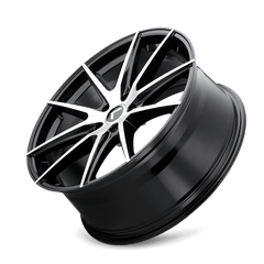 18x8 KRAZE TURISMO 5x120 Offset (40) Center Bore (74.1) Style #KR193 | KR193 - 8812BM40 - Black Patch Performance - KRAZKR1938812BM40