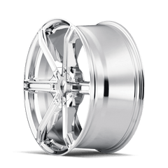 18x8 MAZZI STILTS 5x110 5x5 Offset (30) Center Bore (71.5) Style #371 | 371 - 8860C - Black Patch Performance - MAZZ3718860C