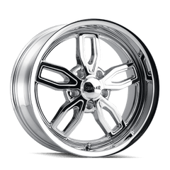 18x8 RIDLER 608 5x4.5 Offset (0) Center Bore (72.62) Style #608 | 608 - 8865C - Black Patch Performance - RIDL6088865C