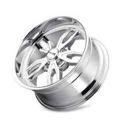 18x8 RIDLER 608 5x4.5 Offset (0) Center Bore (72.62) Style #608 | 608 - 8865C - Black Patch Performance - RIDL6088865C