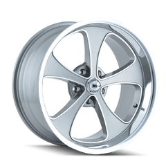18x8 RIDLER 645 5x5 Offset (0) Center Bore (83.82) Style #645 | 645 - 8873GP - Black Patch Performance - RIDL6458873GP