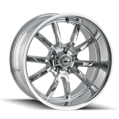 18x8 RIDLER 650 5x4.75 Offset (0) Center Bore (83.82) Style #650 | 650 - 8861C - Black Patch Performance - RIDL6508861C