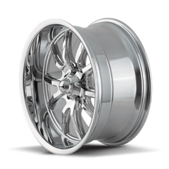 18x8 RIDLER 650 5x4.75 Offset (0) Center Bore (83.82) Style #650 | 650 - 8861C - Black Patch Performance - RIDL6508861C