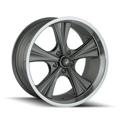 18x8 RIDLER 651 5x5 Offset (0) Center Bore (83.82) Style #651 | 651 - 8873G - Black Patch Performance - RIDL6518873G