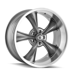 18x8 RIDLER 695 5x5 Offset (0) Center Bore (83.82) Style #695 | 695 - 8873G - Black Patch Performance - RIDL6958873G