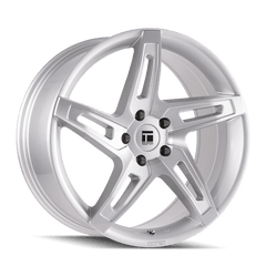 18x8 TOUREN TF04 5x112 Offset (40) Center Bore (66.56) Style #3504 | 3504 - 8845SB40 - Black Patch Performance - TOUR35048845SB40