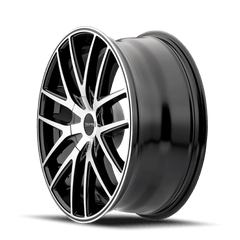 18x8 TOUREN TR60 5x100 5x4.5 Offset (40) Center Bore (72.62) Style #3260 | 3260 - 8803B - Black Patch Performance - TOUR32608803B