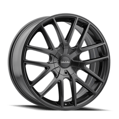 18x8 TOUREN TR60 5x4.25 5x4.5 Offset (40) Center Bore (72.62) Style #3260 | 3260 - 8814G - Black Patch Performance - TOUR32608814G