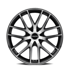 18x8 TOUREN TR60 5x5 Offset (40) Center Bore (71.5) Style #3260 | 3260 - 8873MB - Black Patch Performance - TOUR32608873MB