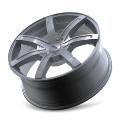 18x8 TOUREN TR65 6x120 6x132 Offset (30) Center Bore (74.5) Style #3265 | 3265 - 8890S - Black Patch Performance - TOUR32658890S