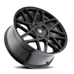 18x8 TOUREN TR66 5x4.25 5x4.5 Offset (35) Center Bore (72.62) Style #3266 | 3266 - 8814GB35 - Black Patch Performance - TOUR32668814GB35