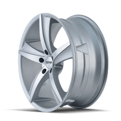 18x8 TOUREN TR72 5x112 Offset (35) Center Bore (66.56) Style #3272 | 3272 - 8845S35 - Black Patch Performance - TOUR32728845S35