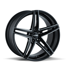 18x8 TOUREN TR73 5x120 Offset (35) Center Bore (74.1) Style #3273 | 3273 - 8812B35 - Black Patch Performance - TOUR32738812B35