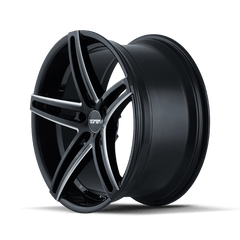 18x8 TOUREN TR73 5x4.25 Offset (35) Center Bore (63.4) Style #3273 | 3273 - 8831B35 - Black Patch Performance - TOUR32738831B35