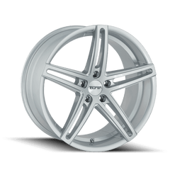 18x8 TOUREN TR73 5x4.25 Offset (35) Center Bore (63.4) Style #3273 | 3273 - 8831S35 - Black Patch Performance - TOUR32738831S35