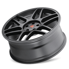 18x8 TOUREN TR74 5x112 Offset (40) Center Bore (66.56) Style #3274 | 3274 - 8845MB - Black Patch Performance - TOUR32748845MB