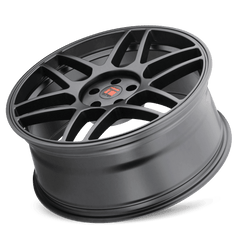 18x8 TOUREN TR74 5x120 Offset (40) Center Bore (72.56) Style #3274 | 3274 - 8812MB - Black Patch Performance - TOUR32748812MB