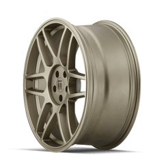 18x8 TOUREN TR74 5x4.5 Offset (40) Center Bore (72.6) Style #3274 | 3274 - 8865MGD - Black Patch Performance - TOUR32748865MGD